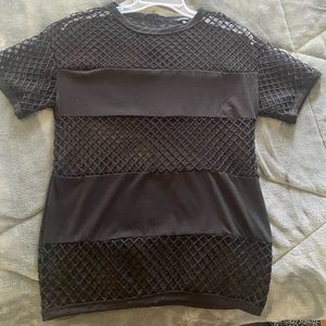 Netted oversized tshirt